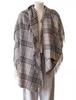 New British Plaid Scarf Schoolgirl Couple Versatile Winter Fringed Shawl Warm Jinjing