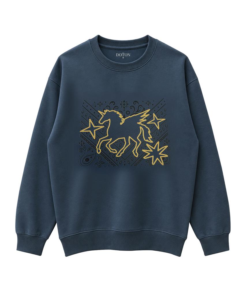 DOTON Pegasus Flight Sweatshirt (Black)