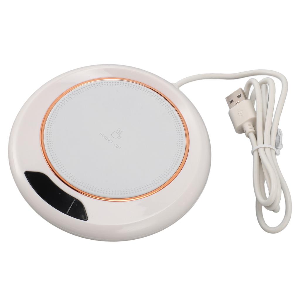 Elektrischer Kaffeewärmer 3 Temperatureinstellungen Timer USB-Stromversorgung Automatischer Kaffeeerhitzer für Zuhause