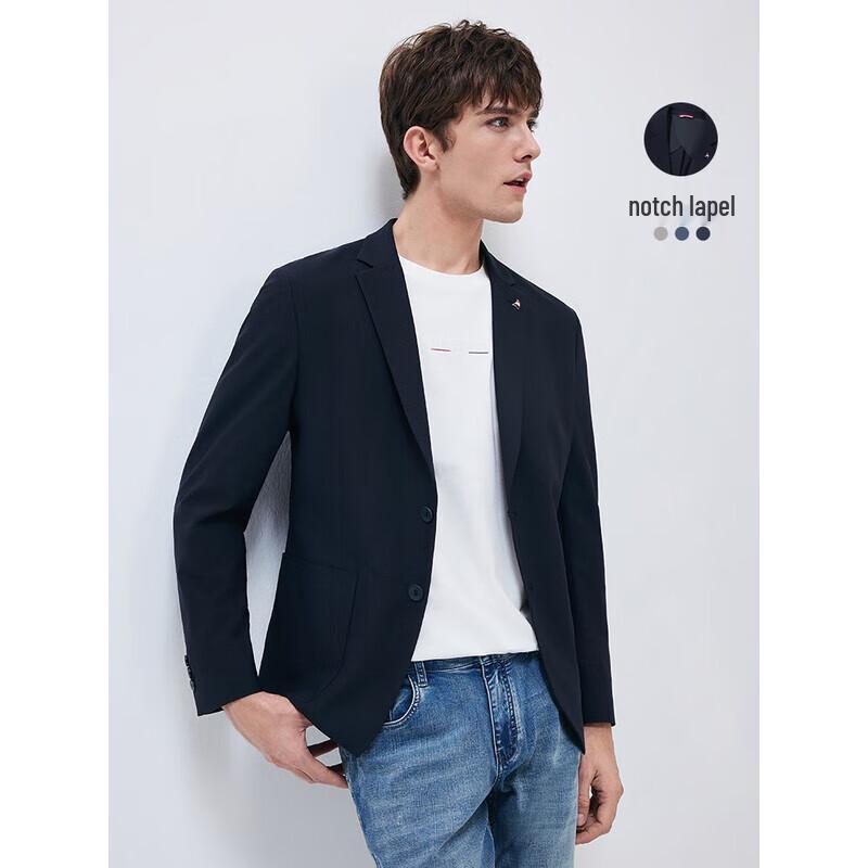 Navigare Men s Flat Lapel Breathable Suit Jacket S/46