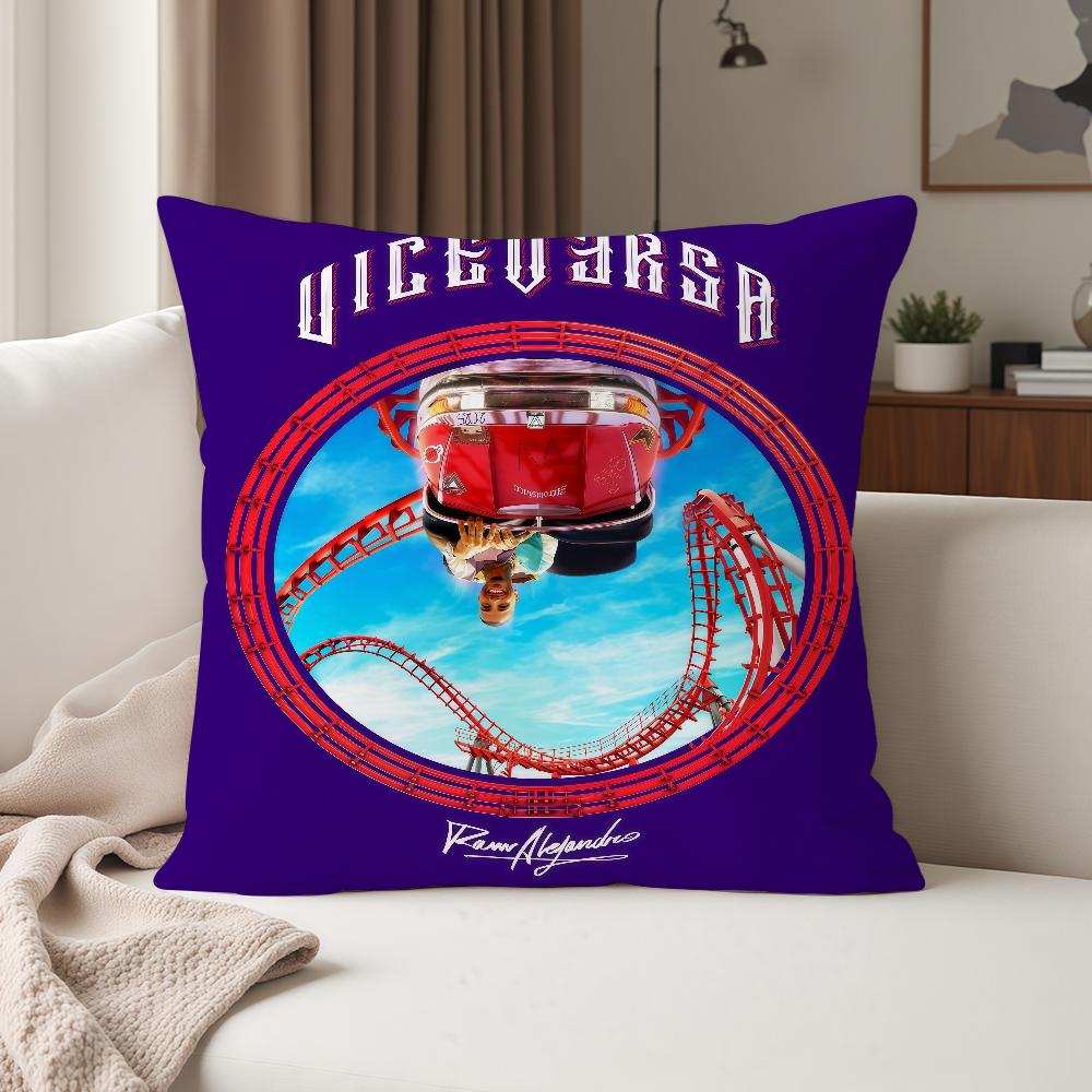 

Singer Cool RRauw Alejandro Pillow Case Suitable For Bedrooms Living Rooms Cars Home Decoration 30cmx30cm