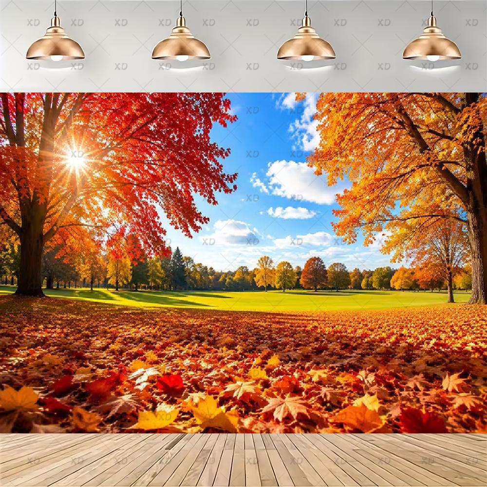 Cozy backdrop for the autumn harvest, Bethlehem Thanksgiving party decoration, background for the festival of the4989