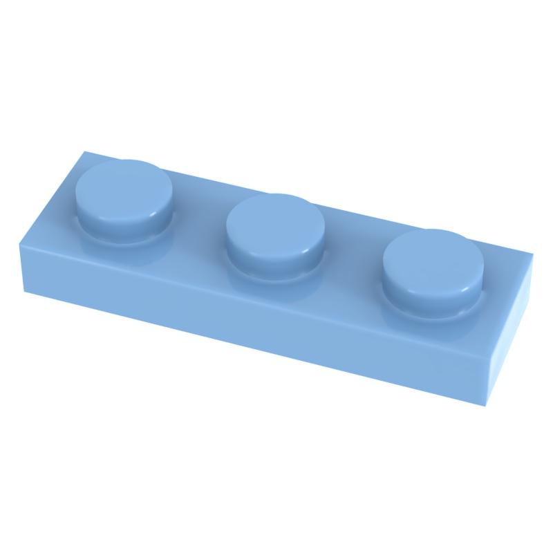 [Funbrick] 50 Stück Platte 1x3 3623 Kompatibel mit Bekannter Marke Bausteine Klassische Baustein Spielzeuge MOC DIY