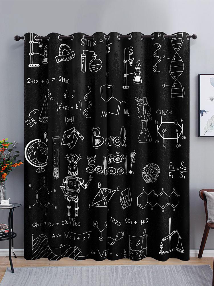 Pojazd Budowlany List Podróżny Astronauta Zasłona Zasłona do Sypialni Drukowanie Cyfrowe 3D Zasłona zaciemniająca