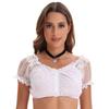 L Plus Size Oktoberfest Costumes Sexy Lace Summer Short-Sleeved Tops Halloween Carnival Women Party Prom Performance Costumes