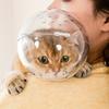 1pc-Transparent Cat Muzzle, Anti-Bite & Lick Protective Cover For Pet Cat Grooming & Vet Visits