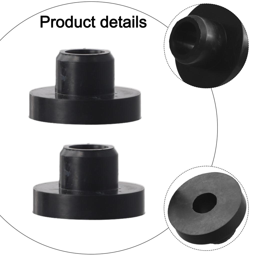 Equipment Repair 2-Pack Bushings Fuel Tank Bushing Kit Accessory Replacement For Models 903501 Rubber Material