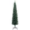 VidaXL Sapin de Noël artificiel mince 300 LED 180 cm, arbre de Noël, sapin de Noël réaliste, ornement de Noël, faux sapin de 3315760