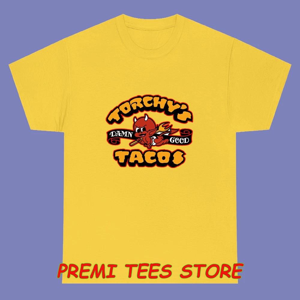 Torchy s Tacos Men s Yellow Size S-3XL S