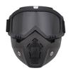 Modular Mask Detachable Goggles Motorcycle Racing Helmet Protective Face Mask Shield