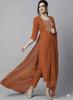 Women Designer Cotton Blend Kurta Pant Dupatta Set Party Wear Top Tunic Kurti Dress