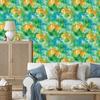 Ink Green, Sea Green and Turquoise Wallpaper for Living Room and Bedroom 50x1000