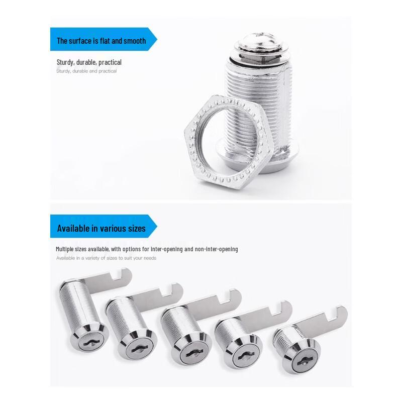 Universal Rotary Tongue Cabinet Lock Core