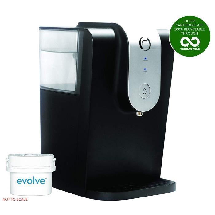 Refroidisseur D'eau Filtrée - Aqua Optima - Iumi - Plastique - Noir - 8,2 L