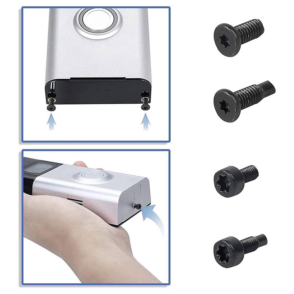 16 Pcs Screws Black Compatible Doorbell Screws Replacement