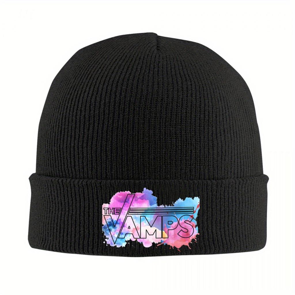 The Vamps Rock Band Hat Autumn Winter Beanie New Pop Tour Cap Female Male Acrylic Knitted Caps