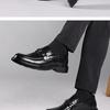 Men's Genuine Leather Cowhide Loafers - Formal Slip-on Shoes