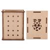 Wooden Case High End Imported Unassembled Outer Box That Can Add Heat Sink for RasPi 4 Model B Protection