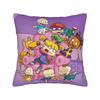 Decorative Pillowcase Cartoon R-Rugrats Merch Seater  Throw Pillow Case Cover Square Multi Size