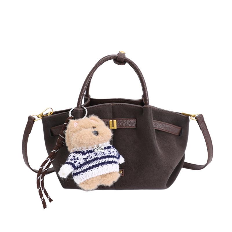 

Повсякденна сумка для поїздок на роботу, проста сумка через плече з кольоровими блоками, сумка кросбоді великої місткості кавовий