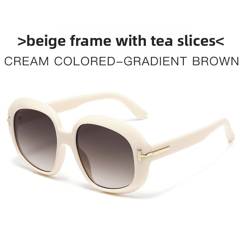 Modern Square Frame Sunglasses With Uv400 Protection And Blue Lenses For Casual Wear