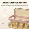 Compact Design Pill Storage Cases Seal Ring Vitamin Container New Pill Organizer Box  Daily Use