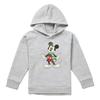 Disney Childrens/Kids Retro Mickey Mouse Christmas Scarf Heather Hoodie