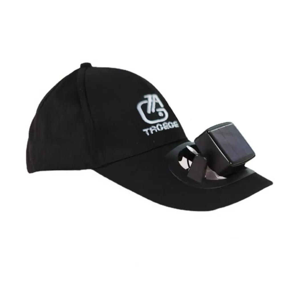 

USB-зарядка Вентилятор Шляпа от солнца с охлаждающим вентилятором Сильный ветер Вентилятор Бейсболка Съемный вентилятор Солнечная зарядка Защита от солнца Кепка Мужчины Женщины