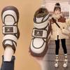 Stivali da Neve Invernali Caldi per Bambine Scarpe in Cotone Antiscivolo con Suola Morbida per Bambini di Taglie Medie e Grandi Stivaletti Corti Imbottiti in Pile e Spessi