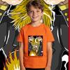 One Piece Sanji Anime Print Kids Cotton Short Sleeve T Shirt Boys Girls Casual Summer Top Soft Breathable Daily Wear