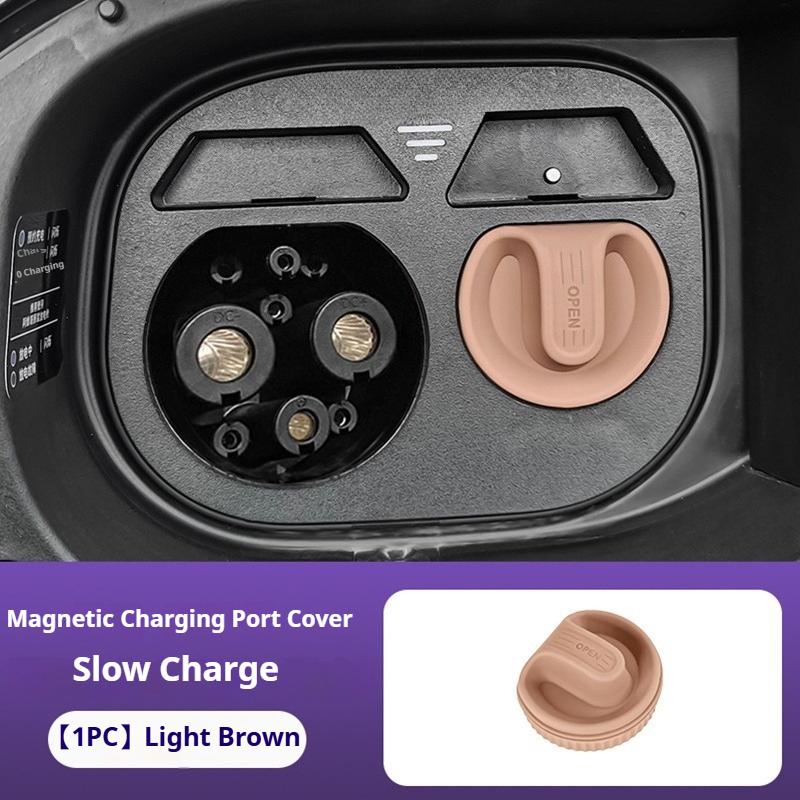 Per Chery Tiggo8 Tiggo9 Tiggo7 Serie Nuova Energia Copertura Protettiva Magnetica in Silicone per Porta di Ricarica Auto Copertura Impermeabile Antipolvere
