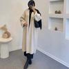 2025 Cross-border European and American Long Sweaters, Cardigans and Jackets, Lazy In Autumn and Winter, Thin and Loose Thickened Knitted Coats