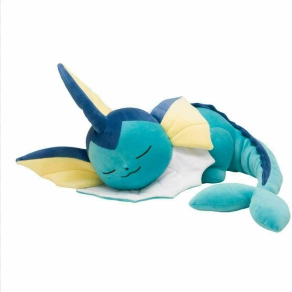 Eevee Evolution Plush Toy Set Sleeping Sylveon Espeon Umbreon Leafeon Soft Stuffed Animal Dolls Cute Pillow Gift