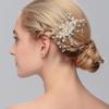 Handmade Pearl and Rhinestone Bridal Hair Comb - European & American Styles