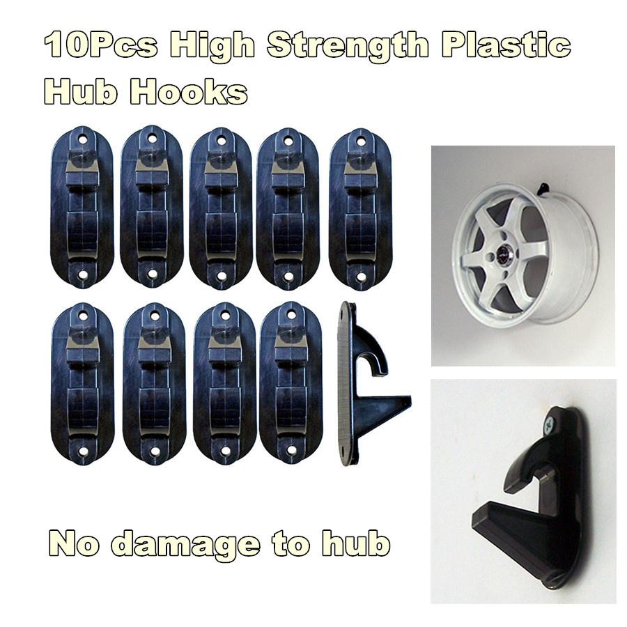 Tire Wheel RIM Hub Hook Wheel Shop Display Stand Rack Wall Mounted Hanging Hook