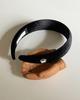 Oar Vintage Mood Cameo Velvet Hairband [Black]