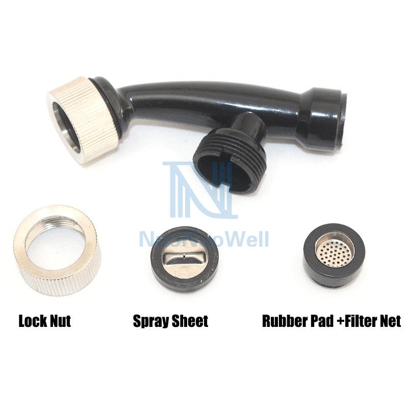 NuoNuoWell High Pressure Garden Spray Gun Fruit Tree Orchard Pesticide Sprayer Fan-Shaped Agricultural Fine Atomizing Nozzle