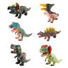 Dinosaur Model with Sound Realistic Stress Relief Soft Rubber Squeeze Dinosaur Figure Collection Model Birthday Gift