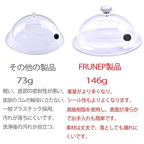 FRUNEP Smoked Dome, Clear Resin Sealing Cover, Easy Cold Smoking