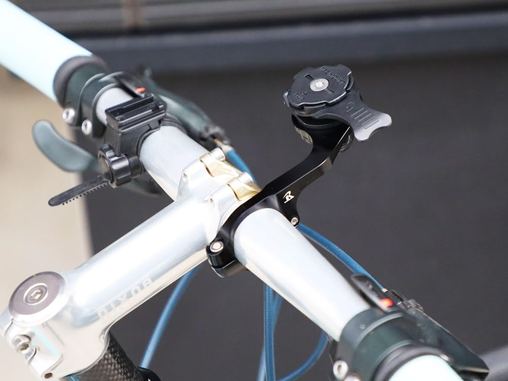 RecMount Plus Mount requires separate Compatible with for bicycles Out-Front [R+Bar3] (Mount only, case) 31.7-31.8mm/25.4-26.0mm/22.2mm handlebars,