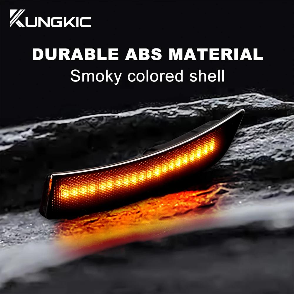 LED Side Marker Light Repeater Lamp For Subaru BRZ ZD8 Toyota GR86 ZN8 2021 2022 2023 2024 2025 Turn Signal Flashing Indicator
