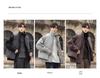 Trendy Brand 2025 Men's Stand Collar Patchwork Down Jacket, Winter Korean Style, White Duck Down, Thickened.