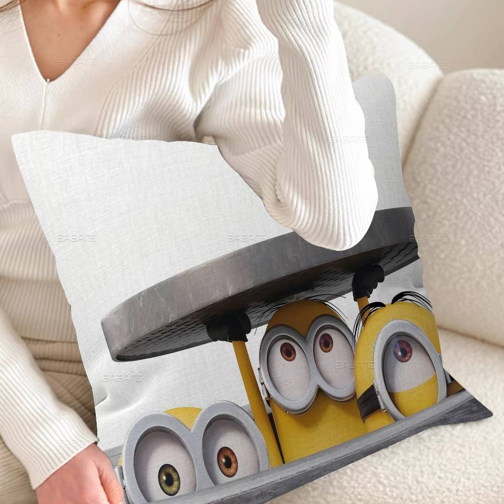 Cartoon L-Lieblich Niedlich M-Minions Kissenbezug Zoll Bauernhaus Dekor Zuhause Wurfkissenbezüge für Couch Dekorationen