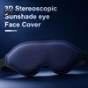 Adjustable Eye Cover for Rest Sleep Mask Men Women 3D Blackout Masks with Elastic Strap Side Ergonomic Blindfold Sleepers Light Blocking Sleeping