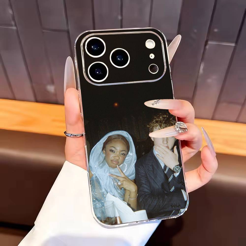 

W-Walker and leah Phone Case For iPhone17,16,15,14,13,12,11 Plus,Pro Max Soft Transparent Cover iPhone16