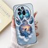 Fashion Painting Phone Case For Nothing Phone (3a) Pro Black Silicone Soft Cover For Nothing Phone3a 3a Pro Cases Bumpers