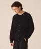 Cutz Round Neck Button Cardigan - 2 Colors