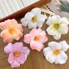 Épingles à Cheveux Fleurs Artificielles pour Femmes Grande Pince à Cheveux Fleurie Style Bohème Épingle à Cheveux de Plage Accessoires de Cheveux pour Fête Hawaïenne