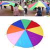 Colowful Multicolor Play Parachute  Work Game Toy for Kindergarten and Junior School Teachers To Organize Activities 8 Handles with   Game