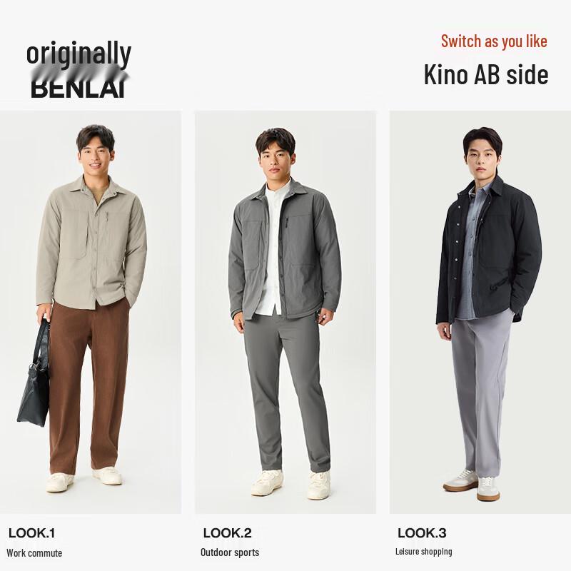 BENLAI Men's Water-Repellent Outdoor Workwear Insulated Jacket